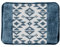 Virsus Borsa Acqua Calda Elettrica con Tasca Scaldamani diverse fantasie. Scaldino per crampi e sollievo dal dolore (Blu Trama Knit)