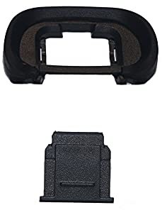 A7R4 Viewfinder Eyecup & Hot shoe per Sony A7R4 A7R3 A7R2 A7iii A7M2 a7siii a7sii fotocamera [1+1 pezzo], sostituisce Sony FDA-EP18