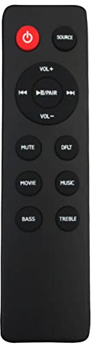 TH-D337B Telecomando sostitutivo Adatta per JVC Barra audio