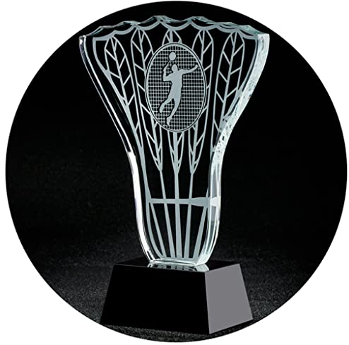 Pokale, Medaillen Auszeichnungen Kreative Badminton-Kristall-Trophäe Badminton Liga Trophäe Trophäe Für Die Badminton-Einzelpaarmeisterschaft Sport Auszeichnungen Souvenir Pokale