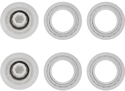 Aillsa 3884997-R6 Ersatzteile Poolreiniger-Führungsräder 4 Stück mit 2 PackPully Getriebe kompatibel mit Maytronics Dolphin Nautilus, Nautilus CC Plus, M200, M400, M500, Premier Poolreiniger