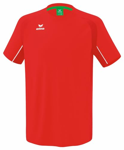 Erima Herren Liga Star Trainings T-Shirt (1082328), rot/weiß, M
