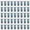 50 Pcs 6.3mm x 11mm Euro Screws Hinge Screws Flat Head Countersunk Euro Screws for Hinges for Kitchen Cabinets Doors Wardrobes (6.3mm x 11mm)