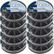 DeClean Aktivkohlefilter 10 Stk. Filter Dunstabzugshaube kompatibel mit Typ EFF62 Faber Franke 112.0016.755 AEG 9029793578 Bosch/Siemens 00748732 Miele 6532971