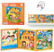 shineFinder 97 Teile Magnetspiel Puzzle - reisespiele Kinder ab 3 4 5 Jahre - magnetpuzzle fur beschäftigung im Flugzeug/autofahrt Kinder (1 Stück, Schritt3 | Ferien)