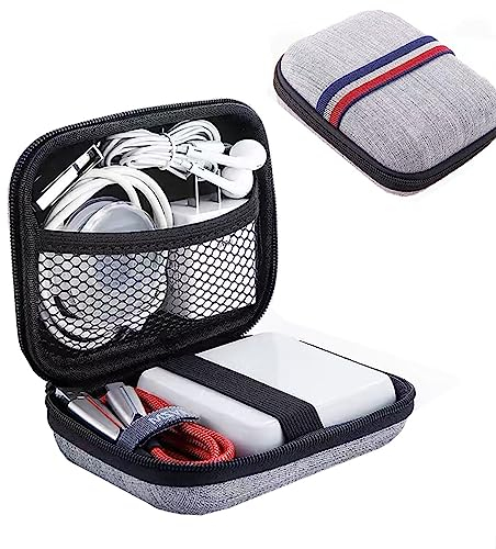 CRSUSUKJ Klein Kabel Organizer Tasche,Elektronik Case Anti-Fall,Elektronische Tasche Organizer universal travel Kabel Elektronik Zubehör Tasche Reise Organizer Case für Kabel,Tragbar