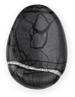 NKlaus Daumenstein Picasso Marmor Edelstein 5x3,5cm Heilwirkung Handschmeichler 14888