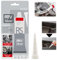 Sigillante per Motori, Pasta Guarnizione Motore, Silicone Alte Temperature Grigio, Silicone Sigillante, Guarnizione Liquida, Resistente alla Corrosione, Ammortizzante, Facile da Smontare - 85g