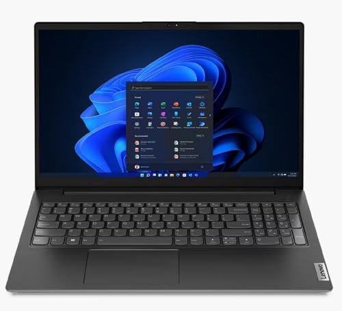 Lenovo V15 G3 IAP - Ordenador Portátil 15.6 FHD, (Intel Core i7-1255U, 8GB RAM, 512SSD, Integrated Intel UHD Graphics 600, W11Pro), Business Black -Teclado QWERTY Español