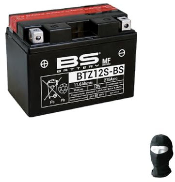 COMPATIBILE CON YAMAHA XP T-Max 530 2013 BATTERIA BTZ12S-BS (SIGILLATA COMPLETA PRONTA AL MONTAGGIO)12V/11AH BATTERIE YUASA YTZ12S PER MOTO SCOOTER SPECIFICA 150X88X110MM