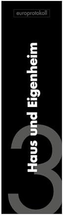 Rückenschild 'Haus und Eigenheim' für DIN A4 Ordner (3er Set)