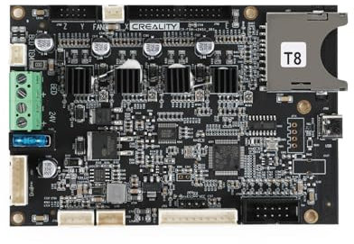 Kit de Placa Base silenciosa Ender-3 S1 Ender-3S1PRO Compatible con la Placa Base de Pieza de Impresora 3D Creality 32 bits TMC2208 Impresión silenciosa STM32F401 (Color : Only Mainboard)