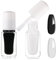 Matte Nail Polish, Long Lasting Quick Dry Nail Varnish, Odorless Gel Based Formula Nail Varnish Set for DIY Nail Art Manicure-No Need Use UV Lamp, Black and White…