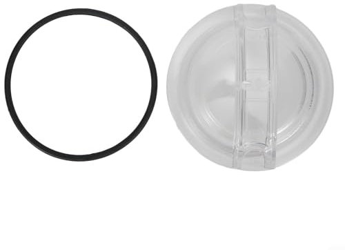 Couvercle de pompe de piscine SPX3100D de rechange pour pompe Hayward Super II SP3000 Series Couvercle fileté robuste et transparent, couvercle fileté