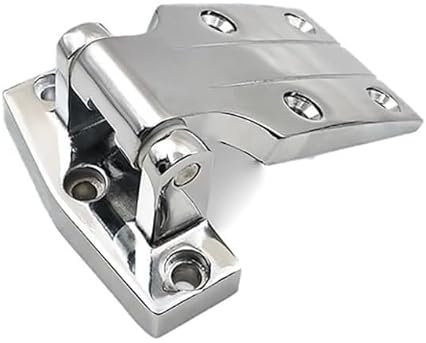 Bisagra industrial de aleación de zinc de alta resistencia for puertas de cámaras frigoríficas, refrigeradores, hornos y gabinetes, 90,5 x 66,5 x 36,5 mm, rotación de 180°, paquete de 1