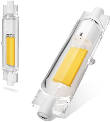 ZJZG R7S LED 78mm Dimmbar, R7S LED 78mm 20W Lampen Ersatz für 200W Halogen Leuchtmittel, Warmweiß 2000K 2000LM, Kein Flackern, 360°Abstrahlwinkel, 2er Pack