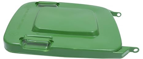 GALPADA 1Pc Large Sanitation Waste Bin Lid Plastic Cover for Outdoor Dustbins Replacement Lid Only Trash Can Not Included for Waste Management