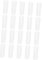 Generic 20pcs Plastic Battery Holder Insulation Tube for Batteries Heat Resistant for Circuit Prevention and Thermal Protection and Devices
