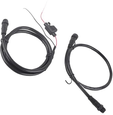 Pretfy Kit di Avvio del Cavo di Alimentazione Marino Nmea 2000 Pesante con Connettore Terminator Femmina Maschio Fusibile per Lowrance, Simrad, B G, Navico,