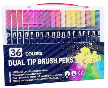 Educat Aquarellstifte-Set, schnell trocknend, 27,9 x 22,9 cm, lustige Malaktivität, doppelseitig, Kunstbuch auf Englisch, Entwicklungsgeschenk