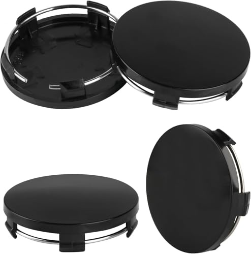 VAPORVERSE 4 Stück Nabendeckel für Tesla Model Y Juniper 2025 2026, Zentralabdeckung Felgendeckel Radzierblende Staubdicht Wheel Caps aus Hochwertiges ABS,68mm