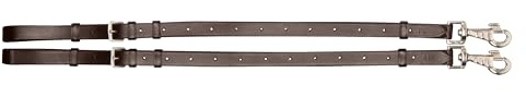 Imperial Riding Ausbinder IRH Core, Leder-Ausbinder verstellbar, Braun, Full