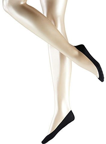 FALKE Damen Füßlinge Seamless Step W IN Extra Low Cut unsichtbar einfarbig 1 Paar, Schwarz (Black 3009), 37-38