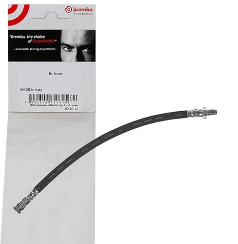 BREMBO Bremsschlauch T23081 Länge: 310mm, | Kompatibel mit: ALFA ROMEO GTV, CITROËN C25 Bus, C25 Kasten, C25 Pritsche/Fahrgestell, JUMPER I Bus, JUMPER I Kasten