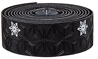 SUPACAZ Unisex-Adult, Schwarz Super Sticky Kush Lenkerband für Erwachsene, (weißer Aufdruck), Einheitsgröße