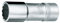 Llave de vaso 1/2, forma larga 17 mm