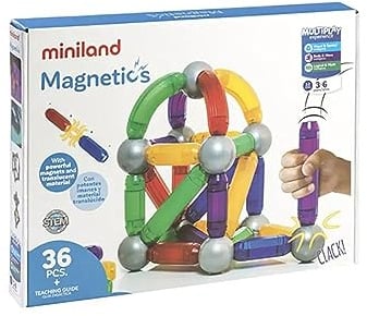 Miniland 94105 - Magnetic 36 Teile