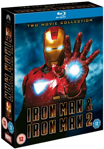 Iron Man 1 & 2 Double Pack [Blu-ray] [2008] [Region Free]
