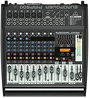PMP500 EUROPOWER 500W 12-Channel Powermixer