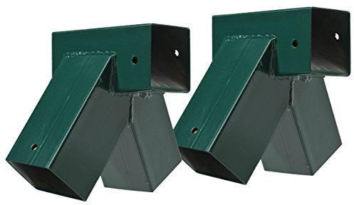 Little Duck Bear Pair (2) of 100 Degrees Oblique Swing Brackets For 90X90 Square Timber For Children's Swing Frame.