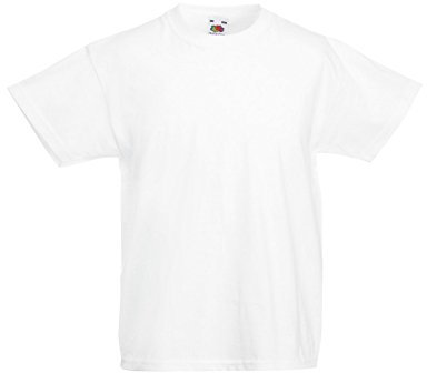 Fruit of the Loom Childrens/Kids Original Short Sleeve T-Shirt (3-4 Years) (White)