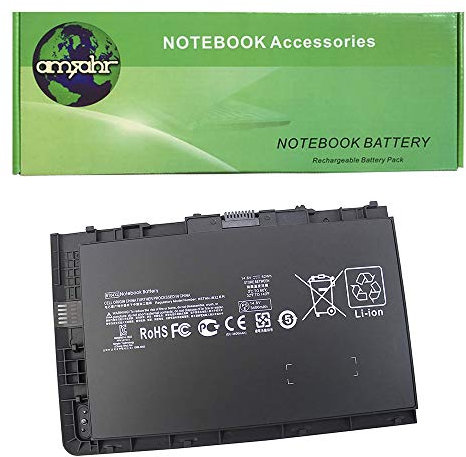 Amsahr BT04-02 Replacement Battery for HP BT04, BT04XL, EliteBook Folio 9470m, H4Q47AA, H4Q47UT, HSTNN-IB3Z