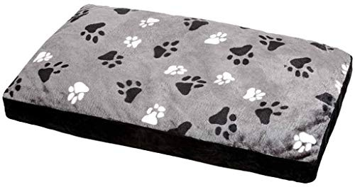 FLAMINGO Hundekissen Track Grau 80 x 55 8 cm 60042