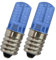 PB-Versand 2x Stk. E14 LED Lampe 1,5/2,0 Watt blau/Blaulicht für den Kühlschränke/Lampen uvm. - E14/SES Leuchtmittel Kühlschrank Birne Glühbirne Ersatz (E14 1,5W Glas) (Ausführung, 2W Silikon)