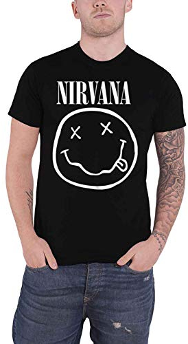 T-Shirt # Xxl Unisex Black # White Smiley