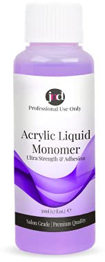 JND Acrylic Liquid Monomer Professional Salon Quality Acrylic Nails Extensions Nail Art (50ml, Purple)