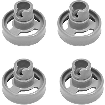 4X Korbrollen Unten für Whirlpool C00311731 C00056347 482000022648 482000009033