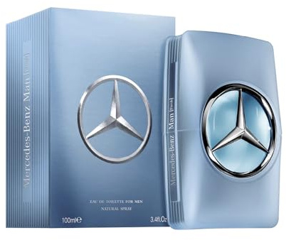 Mercedes-Benz Man Fresh - Eau de Toilette for Men - Long Lasting Mens Cologne - Bergamot, Cedarwood Cologne for Men - Mens Cologne Spray - 3.4 oz