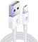TECHNOPLAY 1m USB Charger Sync Wire Cable Lead compatible with iPhones 11, 11pro, X, XS,XR, XS MAXX 8, 7, 6S, 6, 8 Plus, 7 Plus, 6S Plus 5 SE i-Pad Mini/Air, Airpods