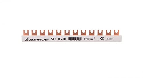 Verbindungsschiene 1P 63A 10mm2 Gabelgabel 1F S12 1F-0 45.102 Elektro-plast Spatel 5901769010581