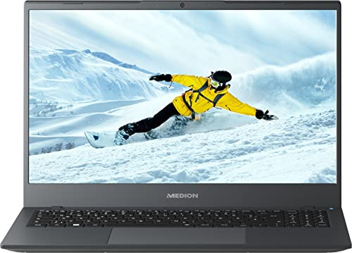 MEDION Notebook PC E15413, Display FullHD 15,6'', Intel Core i5 di 12esima Generazione, RAM 8GB, SSD 256GB, scheda grafica Inel IRIS Xe, Windows 11