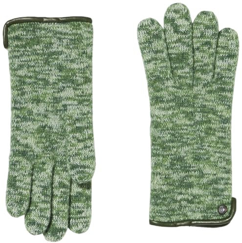 Roeckl Damen Klassischer Walkhandschuh Handschuh, Multi Green, 7
