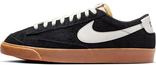 Nike Sneaker Damen Blazer Lodamen '77 VNTG, Black/Sail-Gum Med Brown-Black, FQ8060-001, 39 EU (W 8 US)