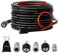 Pressure Washer Hose 1/4,Kink Resistant M22 14mm Fittings & 3/8'' Quick Connect Kit, Power Washer Hose Extension Replacement Hose for Gas Electric Pressure Washer - 3600 PSI(50FT)