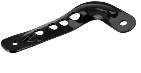 Auspuffstrebe kurz, Enduro, Stahl schwarz - für Simson S51, S70, S53, S83 Enduro