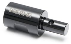 WERHE® Adaptateur 1 1/4 » UNC pour foreuse de sol pour foreuse. Pour carotteuse à foreuse de puits, carotteuse à foreuse de pieux.